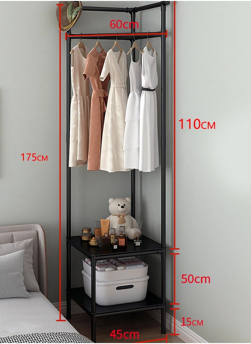 RATSAW Coat and Hat Rack Household Bedroom Floor Storage Rack  - Image 2