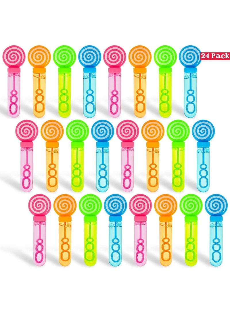 SNAPTRON Quesera Delight children at any celebration with our 24-piece bubble gift set! Each set includes mini bubble bottles, making them Ideal for birthday party return gifts, goody bags, or birthday - Image 1