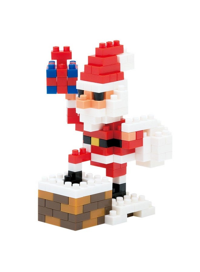 nanoblock - Christmas - Santa Claus on The Chimney, Collection Series Building Kit - Image 1