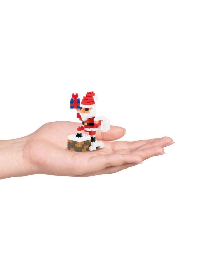 nanoblock - Christmas - Santa Claus on The Chimney, Collection Series Building Kit - Image 2