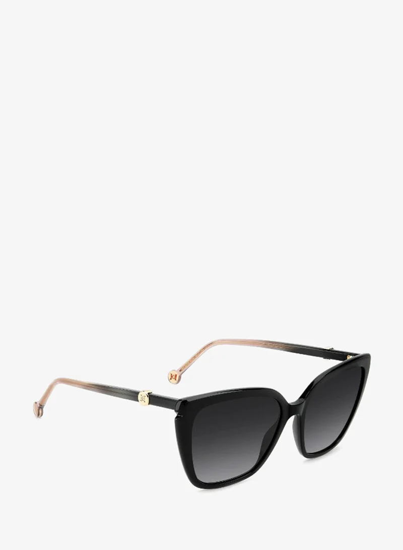 Carolina Herrera  CAROLINA HERRERA HER 0385/S Sunglasses Black Cat Eye  | Best Price UAE