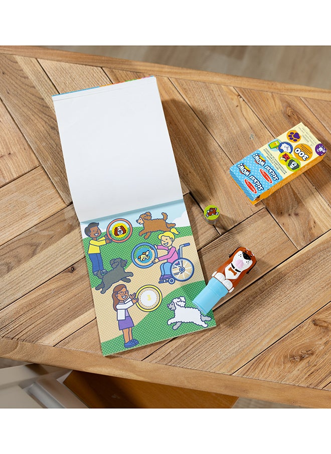 Melissa & Doug - ملصق WOW! حزمة الكلب (طابع ملصق، لوحة أنشطة وعبوة إضافية) - Image 1