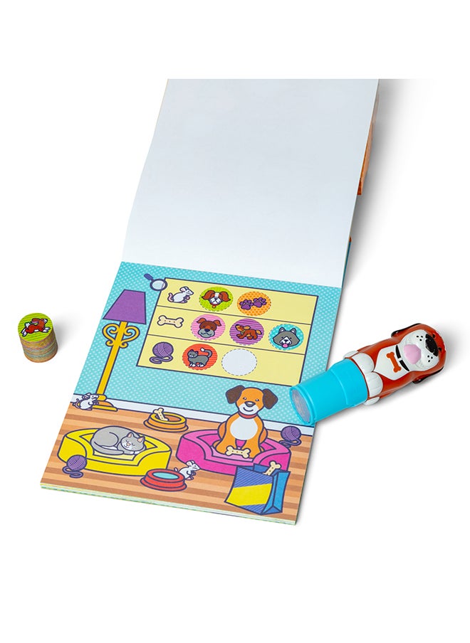 Melissa & Doug - ملصق WOW! حزمة الكلب (طابع ملصق، لوحة أنشطة وعبوة إضافية) - Image 1