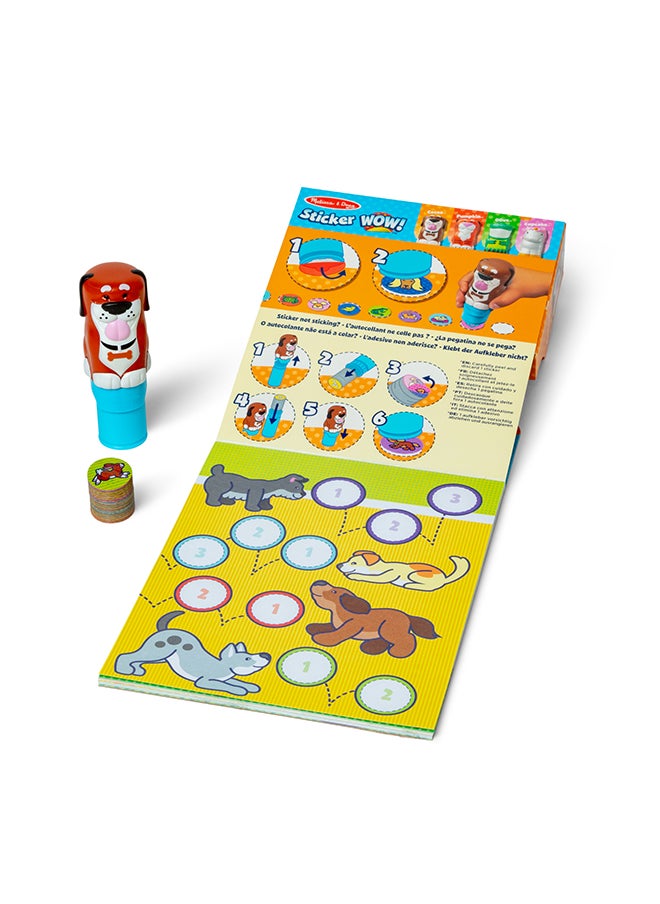 Melissa & Doug - ملصق WOW! حزمة الكلب (طابع ملصق، لوحة أنشطة وعبوة إضافية) - Image 1