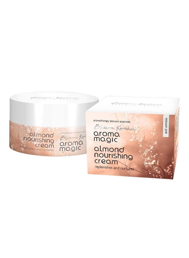 Aroma Magic Almond Nourishing Cream 200 gm - Image 1