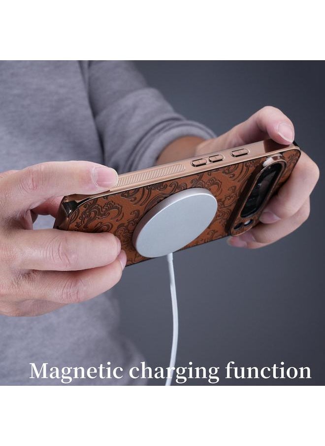 Zaboon Case For Google Pixel 9 Pro XL Cloud Dragon Pattern MagSafe Phone Case  - Image 4
