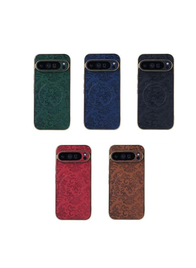 Zaboon Case For Google Pixel 9 Pro XL Cloud Dragon Pattern MagSafe Phone Case  - Image 2