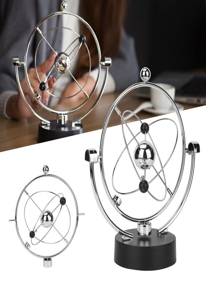 Zerodis Art Asteroid, Perpetual Motion Art Asteroid Toy USB Cable Power Supply Desktop Balance Decoration Classroom Teaching Tool Astronomy Kit - Image 3