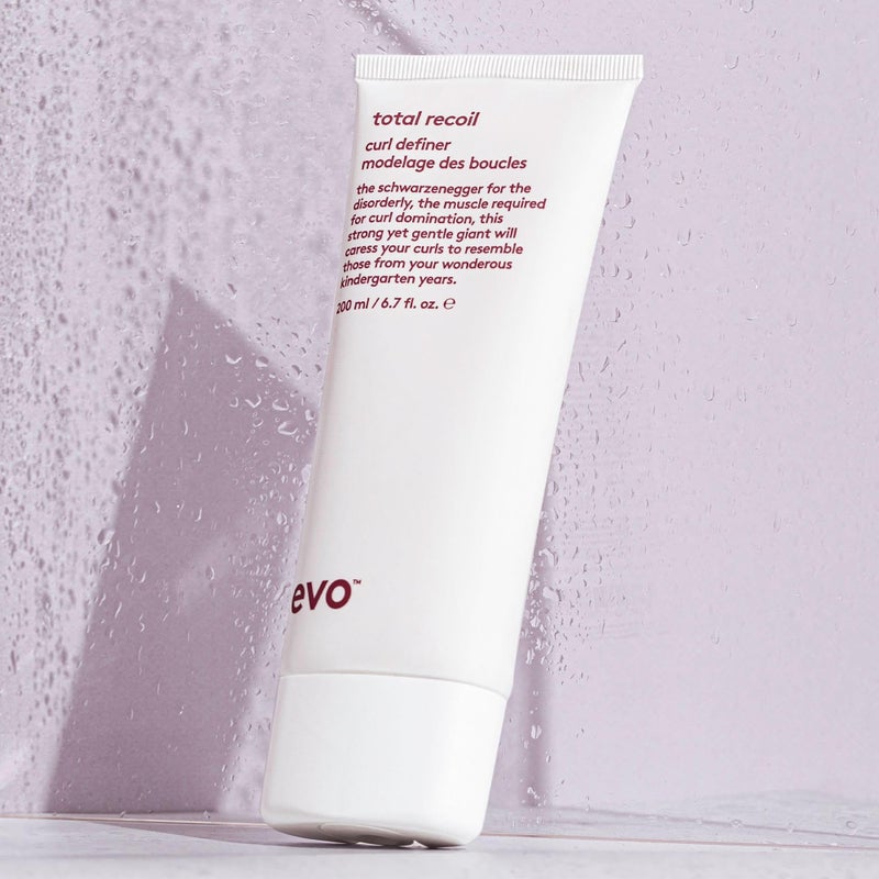 EVO Total Recoil Curl Definer - Strong Hold Defining Moisturizing Cream - Enhances Natural Curl Pattern & Reduces Frizz - Humidity Control - Travel Size, 30ml / 1.01fl.oz - Image 5