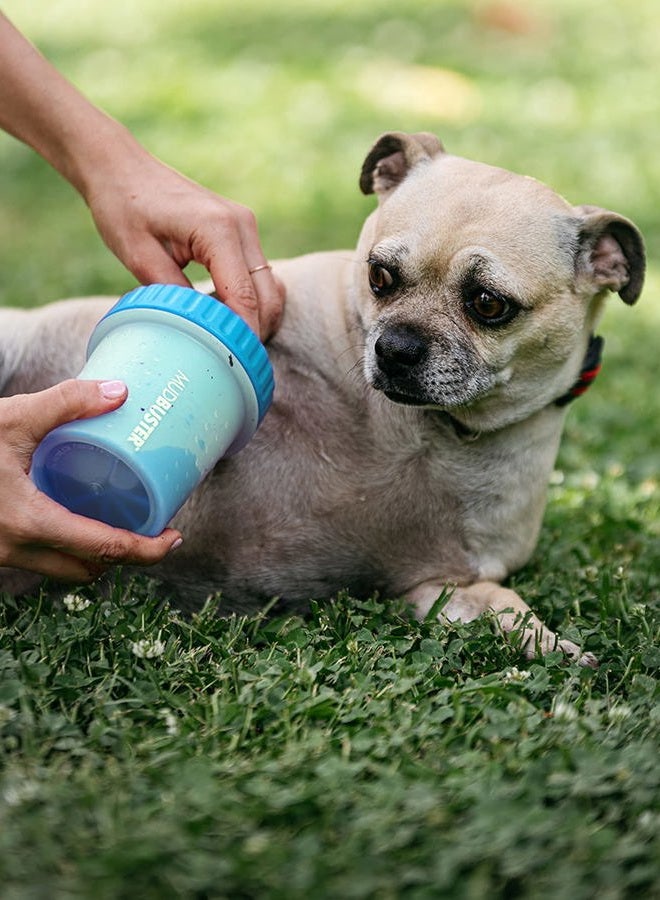 Dexas Mudbuster Portable Dog Paw Cleaner, Small, Blue,Pw700312 - Image 2