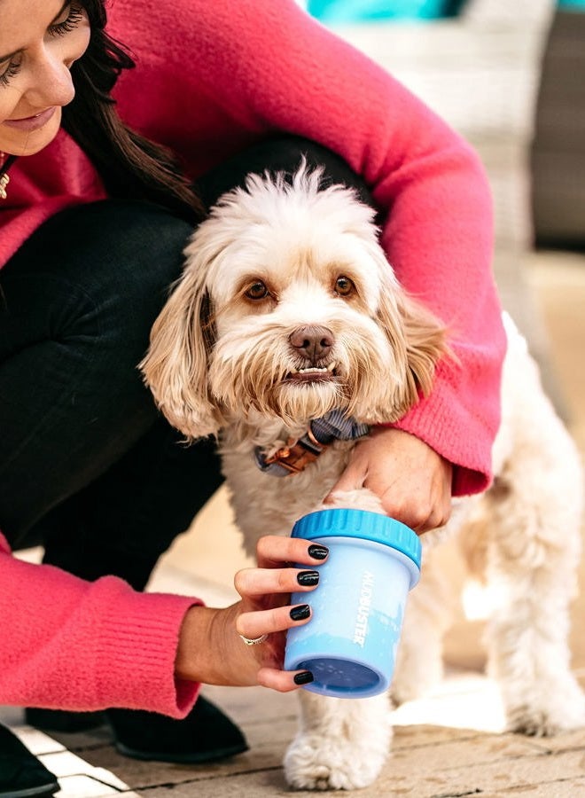 Dexas Mudbuster Portable Dog Paw Cleaner, Small, Blue,Pw700312 - Image 3