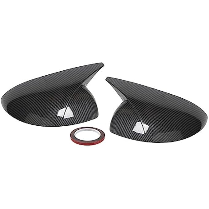 rayihni 2Pcs Rear View Side Mirror Cover Door Side Mirror Cover Cap Compatible With Nissan Altima Sentra 20192023 Carbon Fiber Look - Image 1