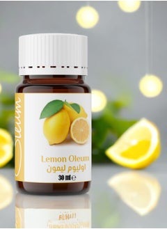 Oleum Cosmetics Oleum Lemon Oil 30ml- 100% Pure Essential Oil for Cosmetics - Natural, Unrefined - Cleansing, Brightening, and Refreshing  - Image 2