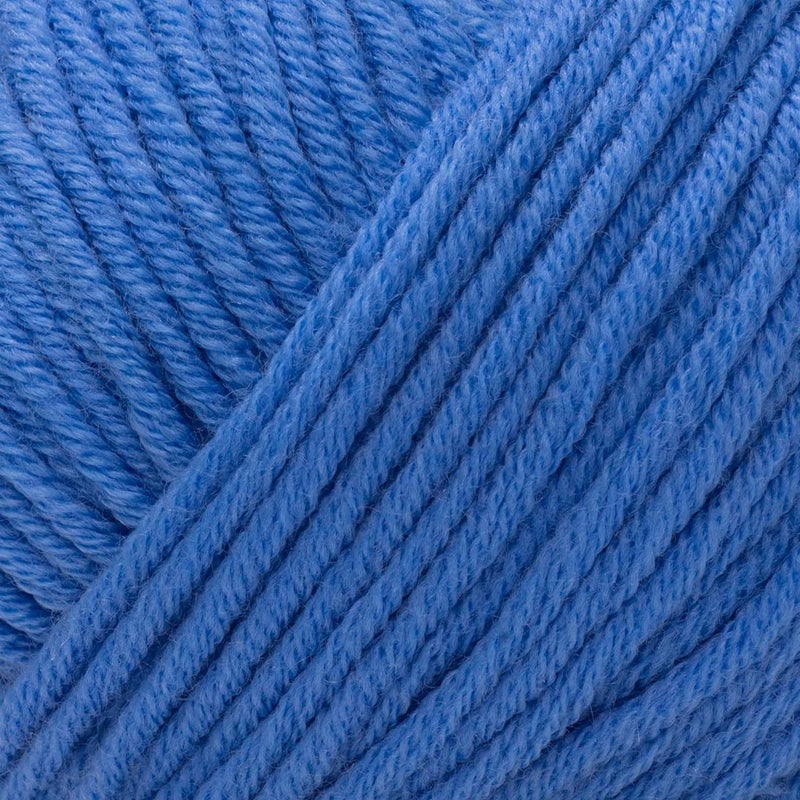 Estako Wool 98 100% Superwash Merino Wool Medium Worsted Weight Soft Knitting and Crochet Yarn 1.76 oz (50gr) 98 yds (90 m) (6387-Blue) - Image 2