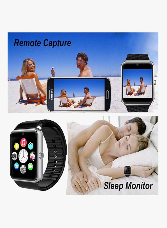 NIBEMINENT GT08 Smartwatch Silver/Black  - Image 3