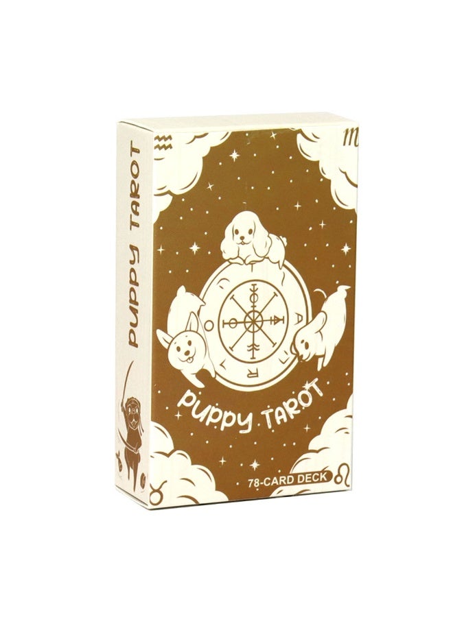 NIBEMINENT Doggie Tarot Card Divination Cards - Leisure and Entertainment Cards - Family Gathering Divination Cards - Tarot Card Board Game - Baseball Card Game Set - Image 1