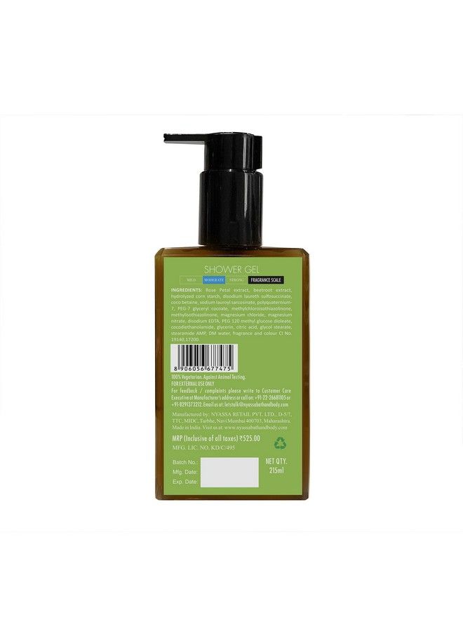 Nyassa Intriguing Moroccan Rose Shower Gel 215 Ml - Image 4