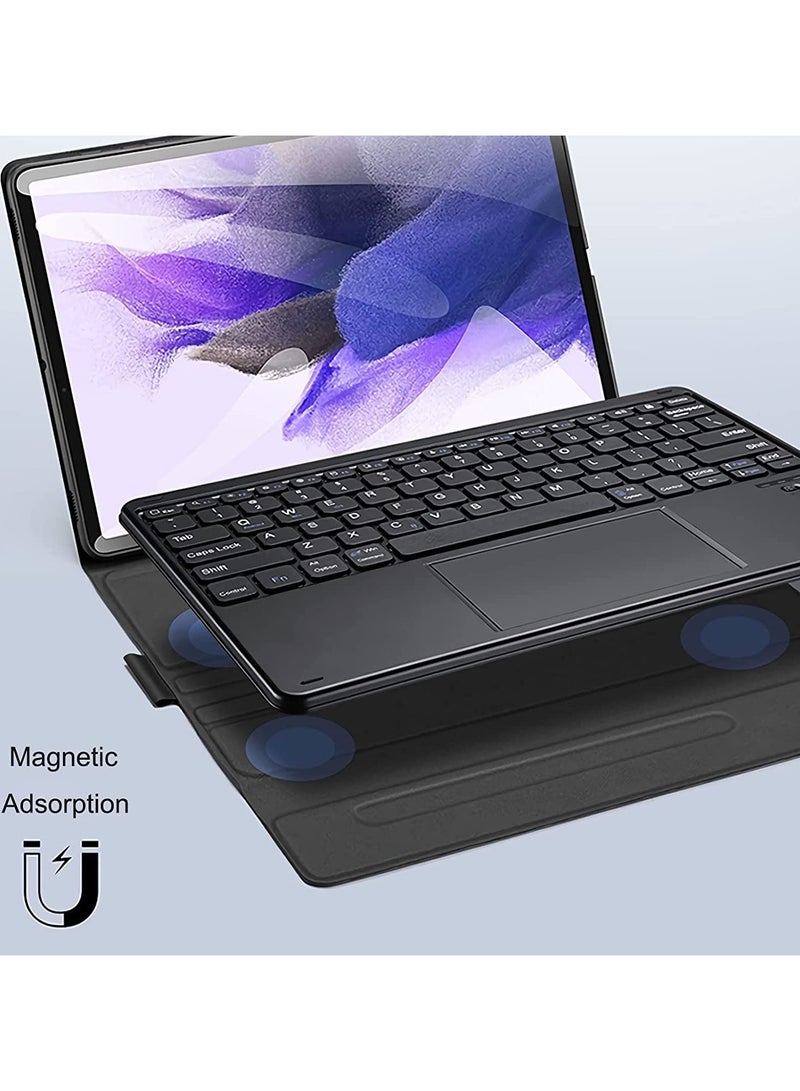 erorex Keyboard Case Compatible with Samsung Galaxy Tab S8 Ultra 14.6 Inch 2022, Magnetically Detachable Bluetooth Keyboard with Touchpad, Slim Stand Cover, Auto Sleep/Wake,  - Image 4