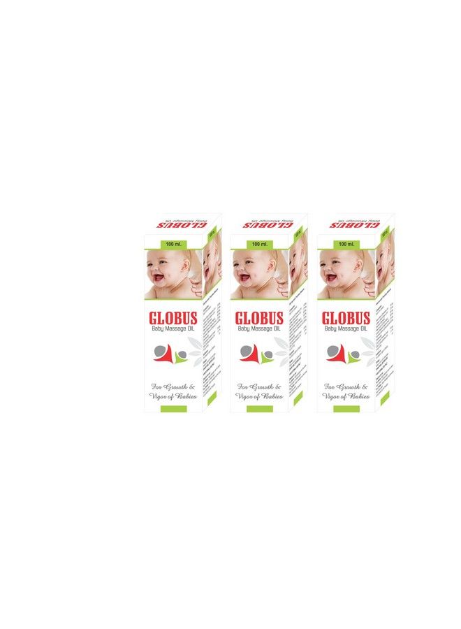 Globus Remedies Globus Baby Massage Oil Pack Of 3 - Image 1