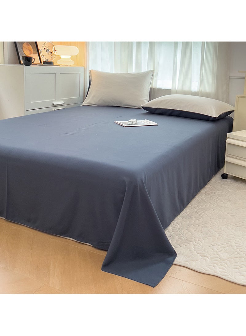 Sharpdo 4-Piece Set Bedding Modal Quilt Cover Set with 1 Quilt Cover 1 Sheet and 2 Pillowcases 2m Bed (220*240cm) - Image 3