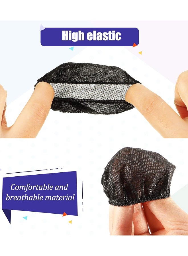 100 Pieces Headphone Ear Covers Disposable Earphone Sanitary Non-Woven Stretch Earpad Covers Fit for Most on Ear Headphones - Image 3