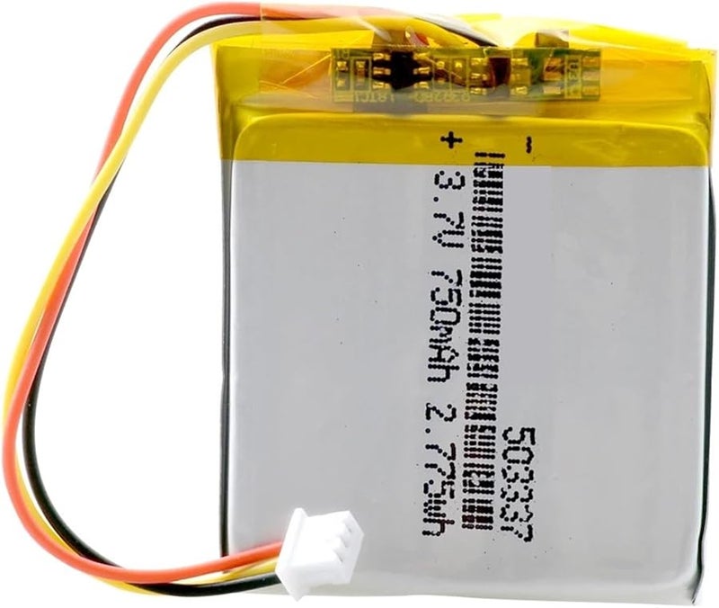 3 7V 750mAh Rechargeable Lithium Ion Battery With 2W Plug - Image 2