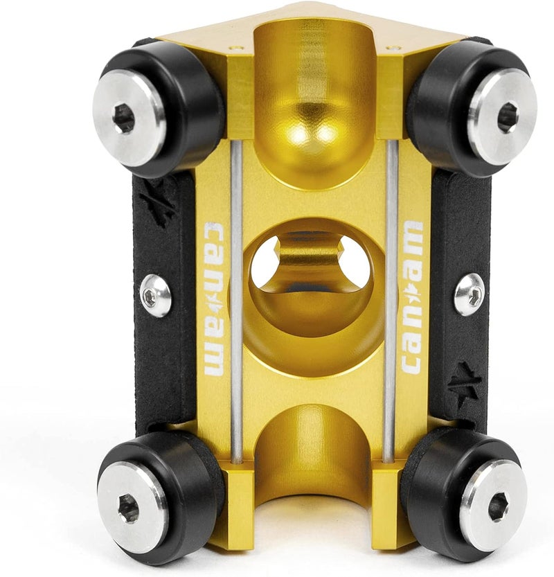 Can-Am Inside Corner Applicator - GoldCor Finishing Coat - High Output 2 Way 4 Wheel Applicator - Image 2