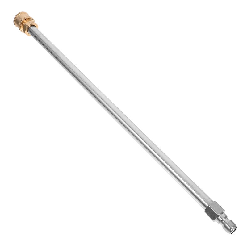 Car Washer Extension Metal Extension Rod Pressure Washer Accessory Pressure Washer Rod Vehicle Washing Tool - Image 1