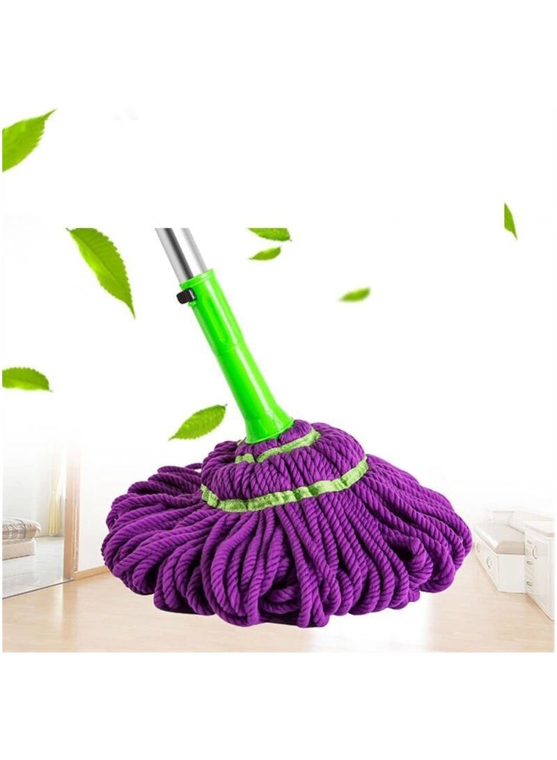 Easy Wring Wet & Dry Floor Cleaning Mop for Hardwood Microfiber not only absorbs water on the floor, but can also pick up dirt, dust and hair - Image 1