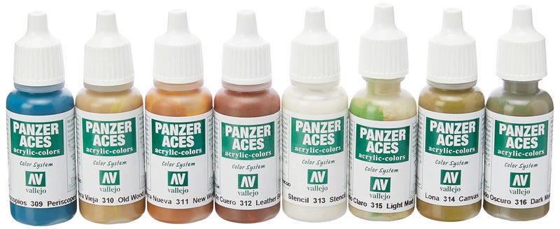 Vallejo Panzer Aces No #2 Paint Set, 17ml - Image 3
