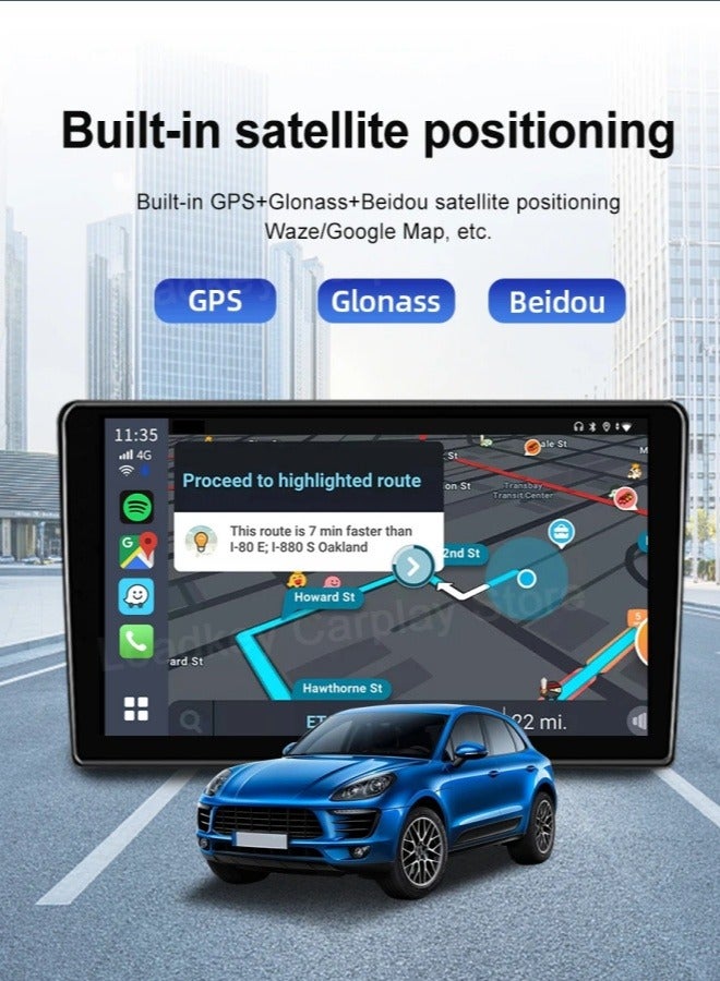 كار لينكيت كارلين نت صندوق كار بلاي بنظام اندرويد 13 بذاكرة 8+128GB، سلسلة الترا مع كوالكوم QCM6125، يأتي مع نظام اندرويد اوتو كاربلاي وجوجل بلاي، فقط لسيارات كاربلاي السلكية من المصنع - Image 5
