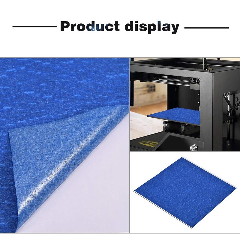 5Pcs 200mm X 210mm 3D Printer Heated Bed High Temperature Blue Tape - Image 5