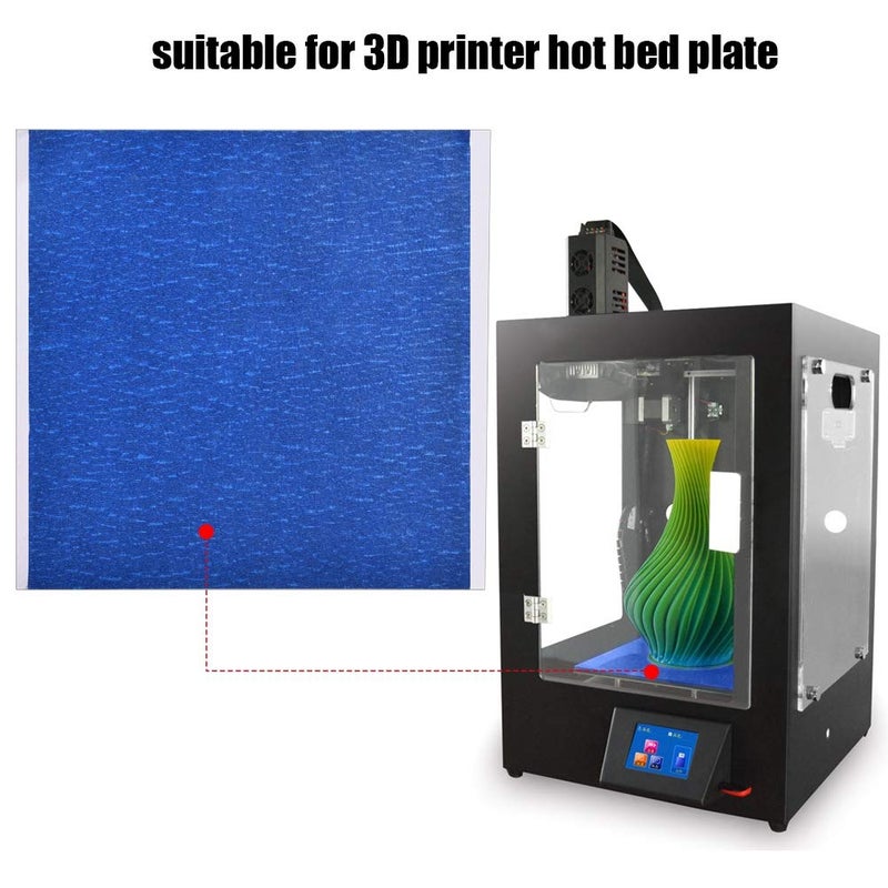 5Pcs 200mm X 210mm 3D Printer Heated Bed High Temperature Blue Tape - Image 4
