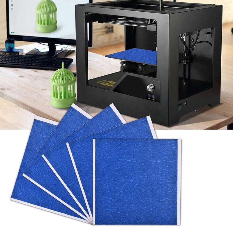 5Pcs 200mm X 210mm 3D Printer Heated Bed High Temperature Blue Tape - Image 3