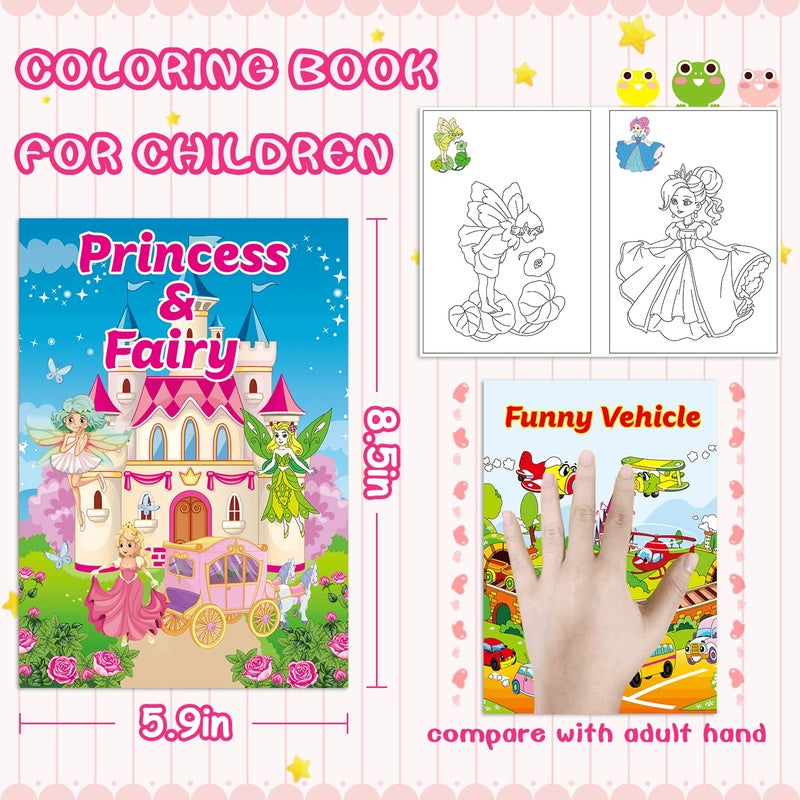 Kalysky 15Pack Bulk Coloring Books (5.9 * 8.5 inch) for Kids Ages 2-4 4-8, Kids Party Favors Carnival Prizes Goodie Bag Stuffer,Classroom Activity Supplies,Activity Books for Kids - Image 2