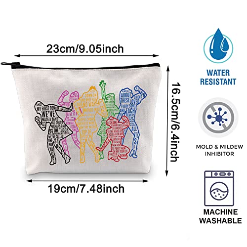 BLUPARK Six Musical Inspired Gift - Queens Makeup Bag - Broadway Merch (British History) - Image 2