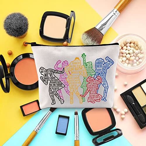 BLUPARK Six Musical Inspired Gift - Queens Makeup Bag - Broadway Merch (British History) - Image 3