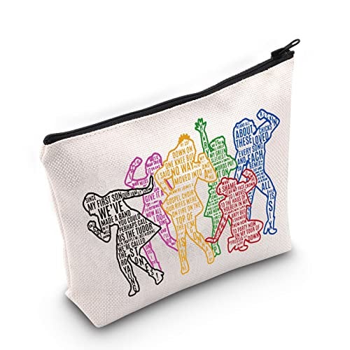 BLUPARK Six Musical Inspired Gift - Queens Makeup Bag - Broadway Merch (British History) - Image 1