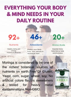 Bekdorf Moringa -120 Vegan Capsules (Complete Natural Multivitamin)  - Image 3
