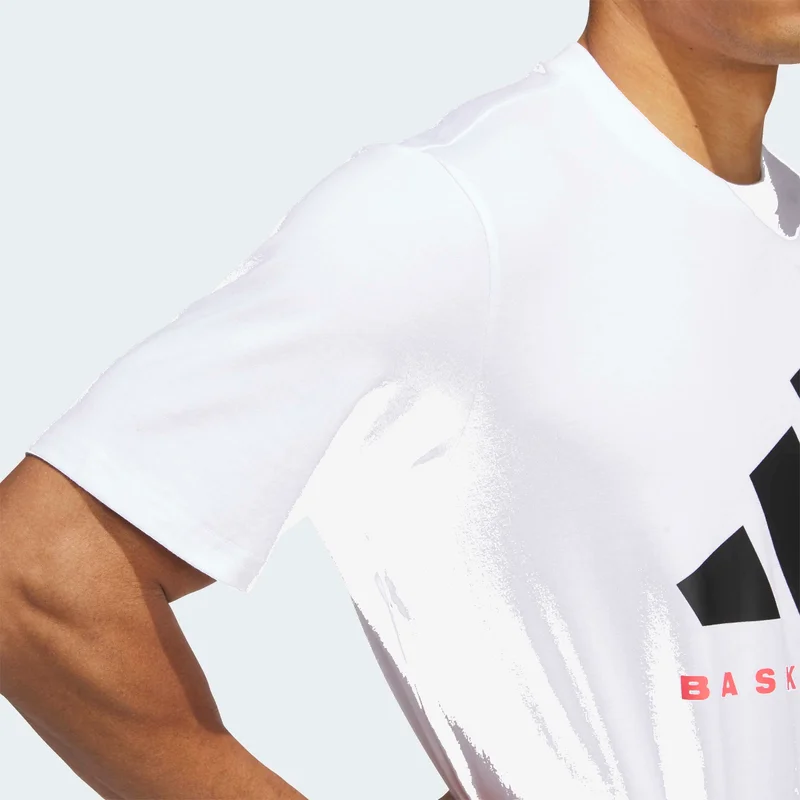Adidas  ADIDAS BASKETBALL GRAPHIC T-Shirt for Men | Best Price UAE