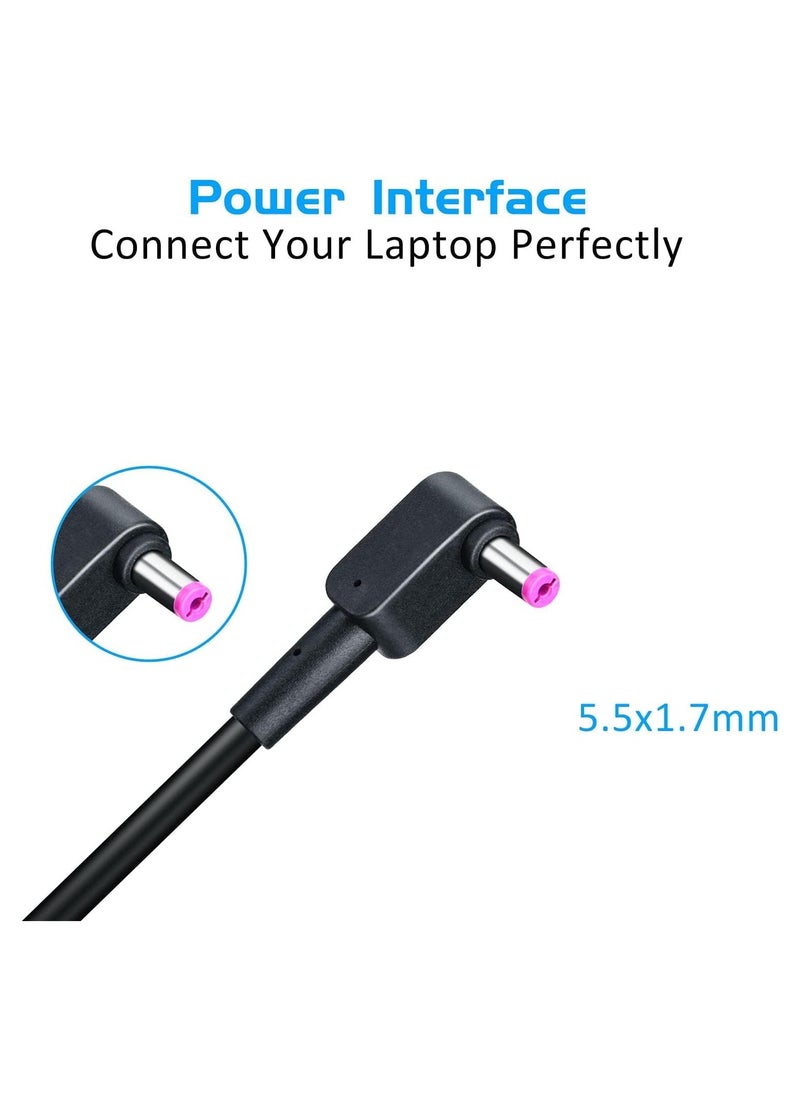 Max Power 135W Charger 19V 7.1A 5.5x1.7mm for Acer Nitro 5 N18C3 AN515-51 AN515-41 AN515-43 AN517-51 N18C4 ADP-135K ADP-135KB Laptop Adapter Power Supply Cord  - Image 5