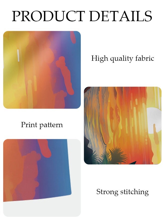 DUNISO منشفة الشاطئ، مناشف الشاطئ المصنوعة من الألياف الدقيقة مقاس 150 × 75 سم، منشفة سريعة الجفاف للسباحين، مناشف الشاطئ المقاومة للرمال للبالغين والأطفال، مناشف حمام السباحة الرائعة، ملحقات الشاطئ، منشفة ماصة للسفر - Image 4