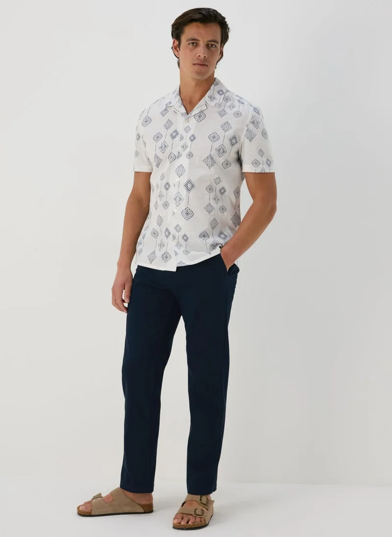 Matalan Straight Fit Stretch Chinos