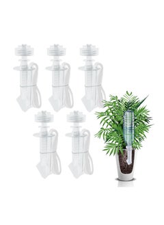 SYOSI 5 Pack Automatic Plant Watering Stakes Potted Plants Self Watering Spikes Plant Watering for Outdoor Indoor  - Image 1