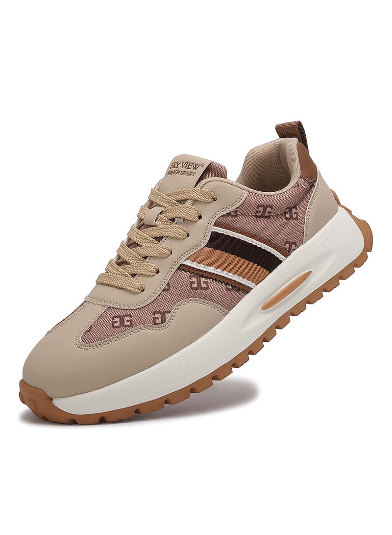 Sky View Mens fashion sneakers lightweight soft sole, comfort and non slip laced-Up casual men shoes  perfect for indoor outdoor - Image 1