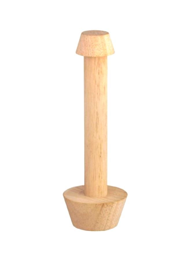 Kitchen Craft Wooden Double Ended Pastry Tamper Beige 22cm for Baking Cooking Kitchen Tools Everyday Use - Image 1