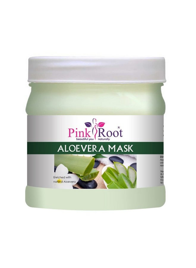 Pink Root - Pink Root Green Tea Massage Gel 500ml with Aloe Vera Mask 500ml - Image 1
