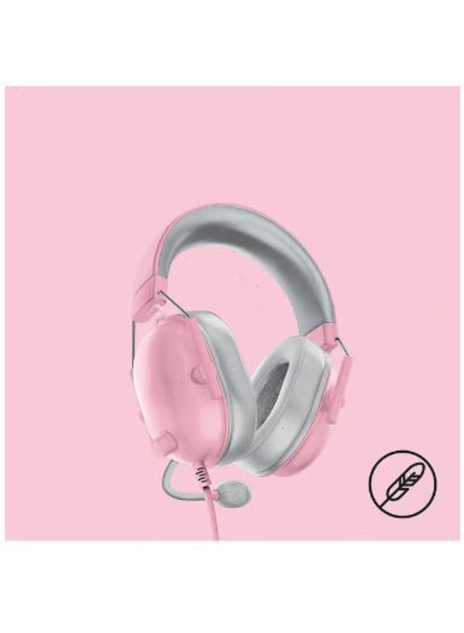 Gaming Headset, 7.1 Surround Sound Capable, TriForce 50mm Drivers, 3.5mm Jack, Breathable Memory Foam Cushion, For PC, PS4, Nintendo Switch, Quartz Pink - Image 2