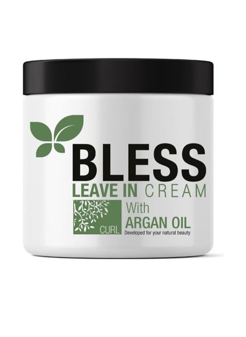 Bless Leave In Cream With Argan Oil White 450ml 