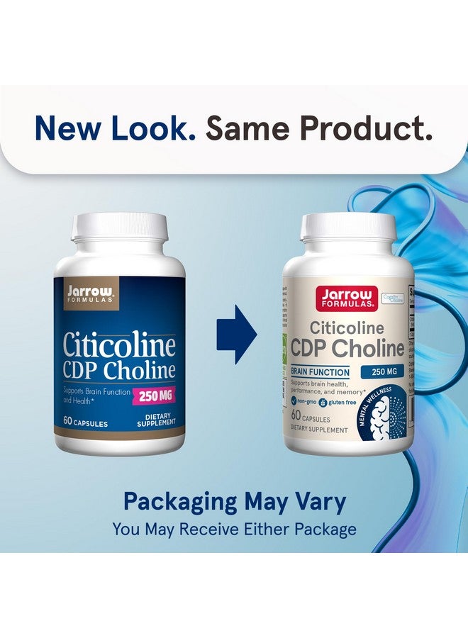 جارو فورملاز جارو فورميولاز سيتيكولين سي دي بي كولين 250 ملغ، مكمل سي دي بي كولين يدعم صحة الدماغ والأداء والذاكرة، 60 كبسولة، تكفي لمدة تصل إلى 60 يومًا - Image 2